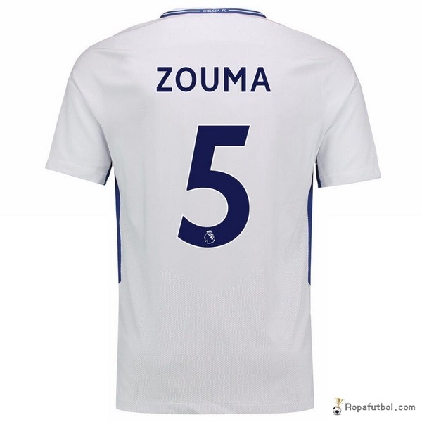 Camiseta Chelsea Replica Segunda Ropa Zouma 2017/18